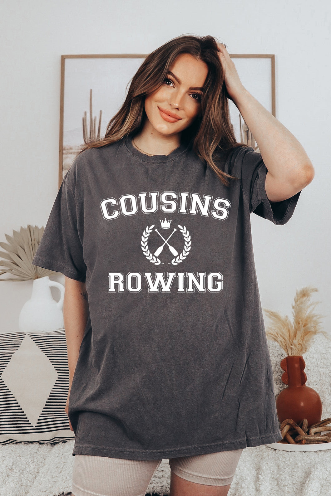 Cousins Rowing Shirt or Crewneck