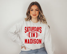 Load image into Gallery viewer, Saturdays In Madison Adult Crewneck
