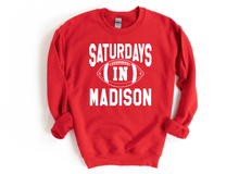 Load image into Gallery viewer, Saturdays In Madison Adult Crewneck
