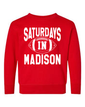 Load image into Gallery viewer, Saturdays In Madison Kids Crewneck (Toddler + Youth)
