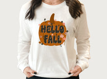 Load image into Gallery viewer, Hello Fall Pumpkin
