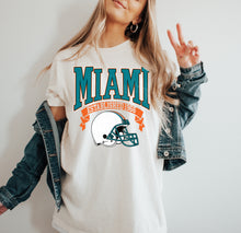 Load image into Gallery viewer, Miami Football Vintage Style
