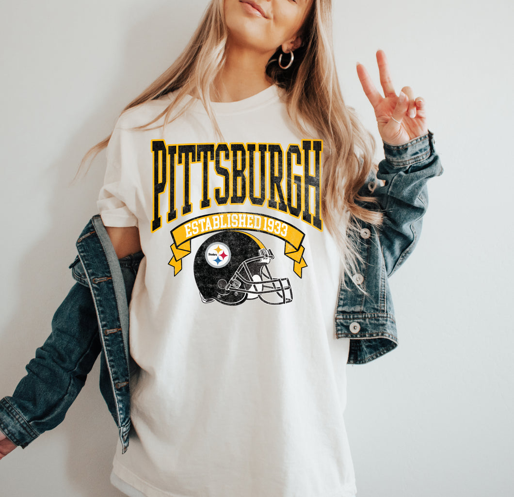 Pittsburgh Football Vintage Style