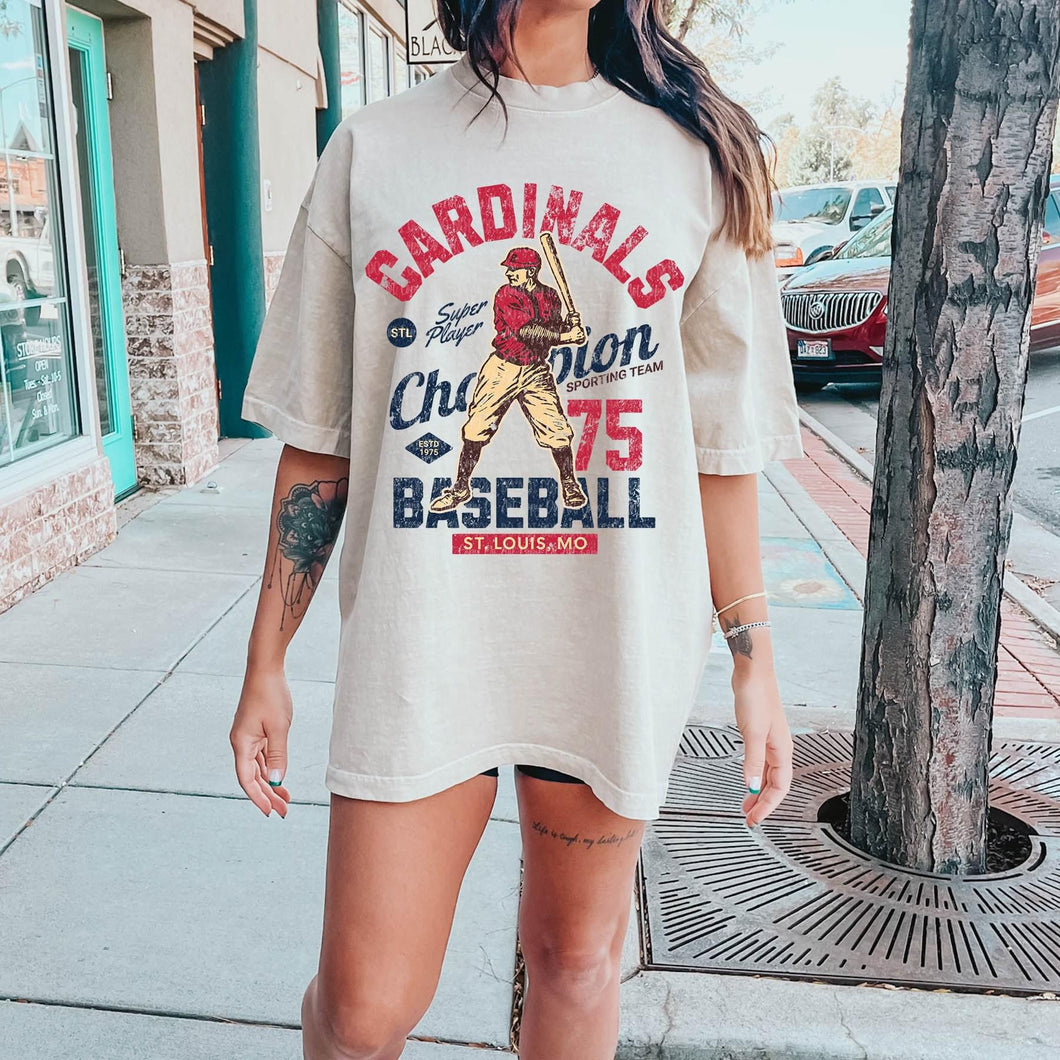 Cardinals Retro Style Top