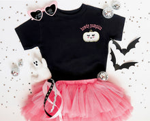 Load image into Gallery viewer, Halloween Patch Kid BLACK Tee / Sweatshirt

