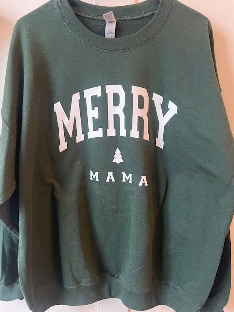 Merry Mama Crewneck - XL