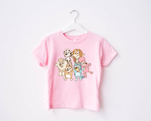Load image into Gallery viewer, Blue Dog &amp; Friends BLU EY Kids Tee

