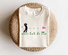 Load image into Gallery viewer, Best Dad Grandpa By Par CUSTOM GOLF BALL Tee
