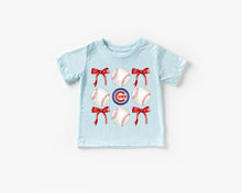 Load image into Gallery viewer, Chicago Cubs Watercolor Coquette KIDS
