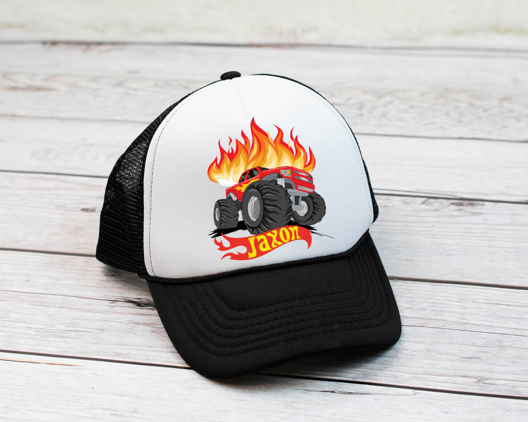 Hot Wheels Custom Name Trucker Hat