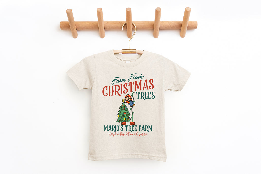 Mario's Tree Farm Shirt KID