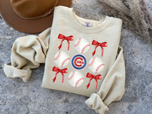 Load image into Gallery viewer, Chicago Cubs Watercolor Coquette ADULT
