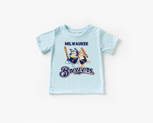Load image into Gallery viewer, Milwaukee Brewers Blu Ey Blue Dog KID
