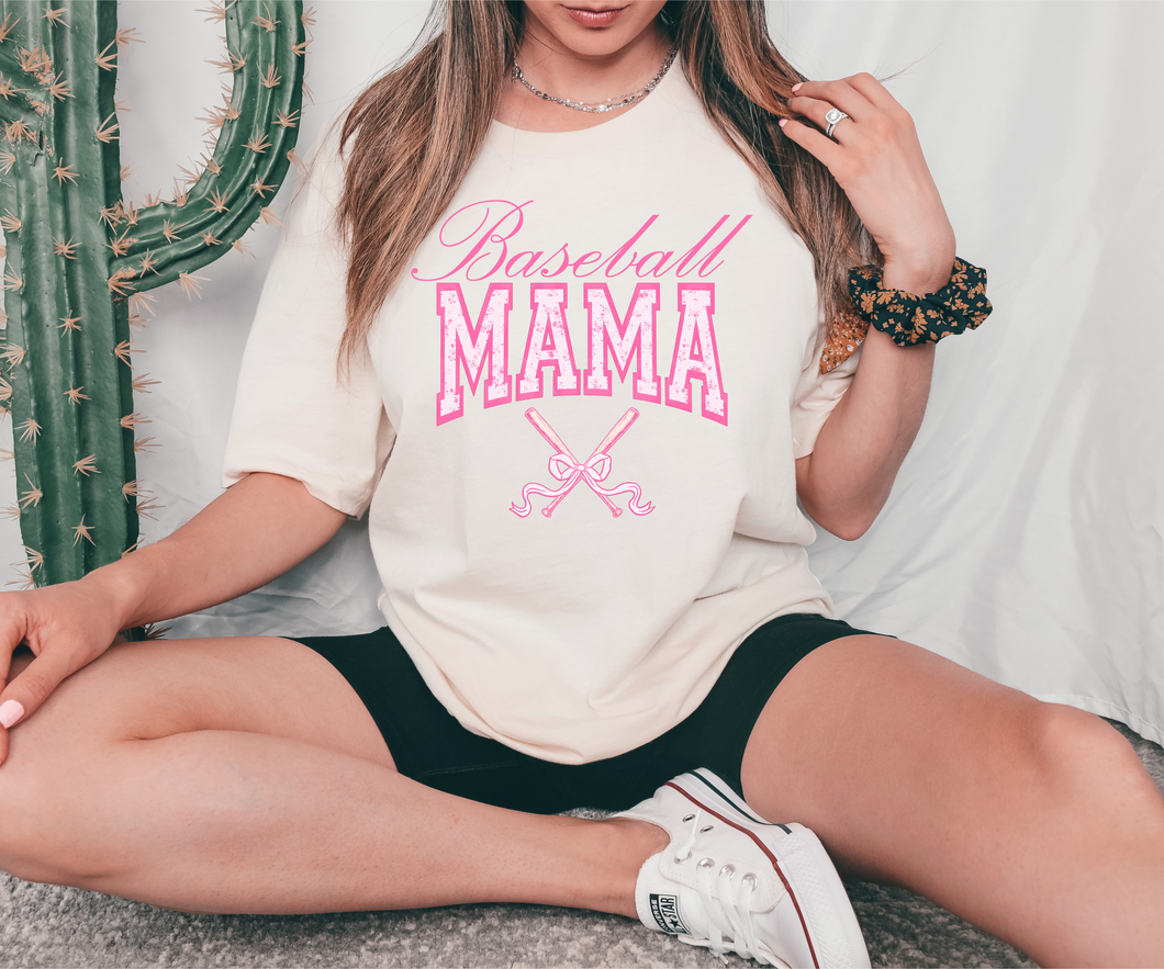 Baseball Mama Coquette Style Shirt