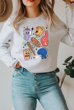Load image into Gallery viewer, Retro Baseball Mom Doodle Shirt
