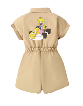 Load image into Gallery viewer, Mario Kart Princess Peach Romper Kids
