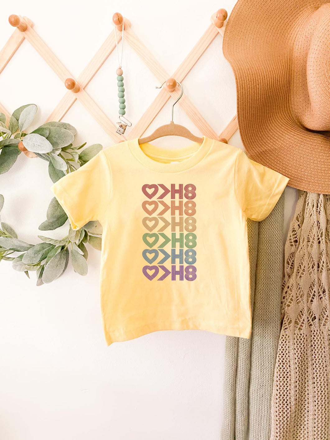 Love Greater Than Hate Infant + Toddler Tee