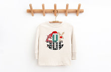 Load image into Gallery viewer, Scalloped Christmas Monogram KIDS
