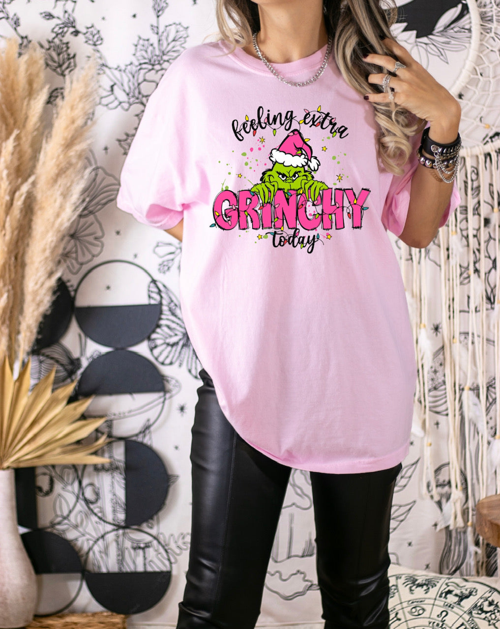 Feeling Grinchy Pink ADULT