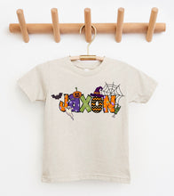 Load image into Gallery viewer, Alpha Doodle BOYS Name Tee
