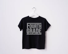 Load image into Gallery viewer, Grade Checkered Back To School Tee
