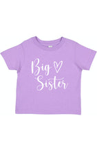 Load image into Gallery viewer, Big Sister Toddler Tee
