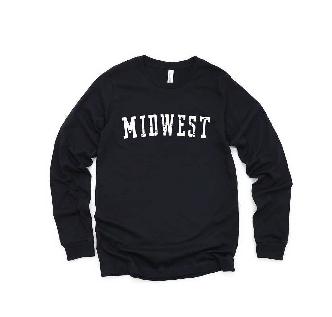 Distressed Midwest Long Sleeve