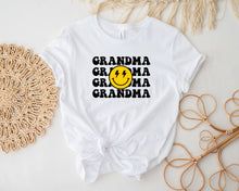 Load image into Gallery viewer, GRANDPARENT Stacked Happy Tee
