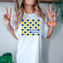 Load image into Gallery viewer, Milwaukee Brewers Heart Adult Tee

