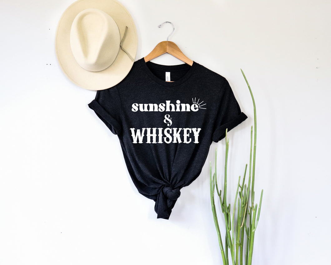 Sunshine + Whiskey Tee