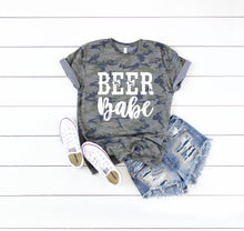 Load image into Gallery viewer, Beer Babe Camo Tee
