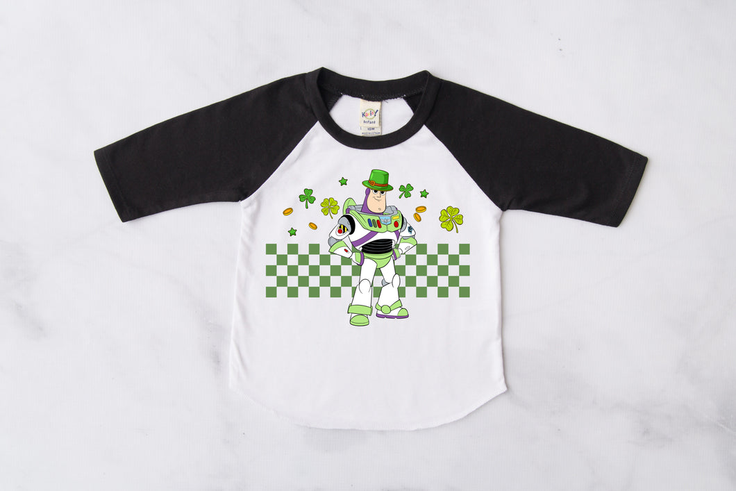 Favorite Toys [YOU PICK] Character St. Paddy's Raglan
