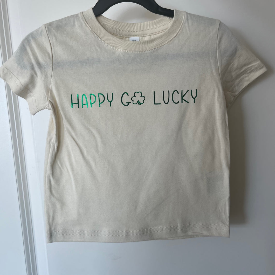 Happy Go Lucky Green Foil Toddler