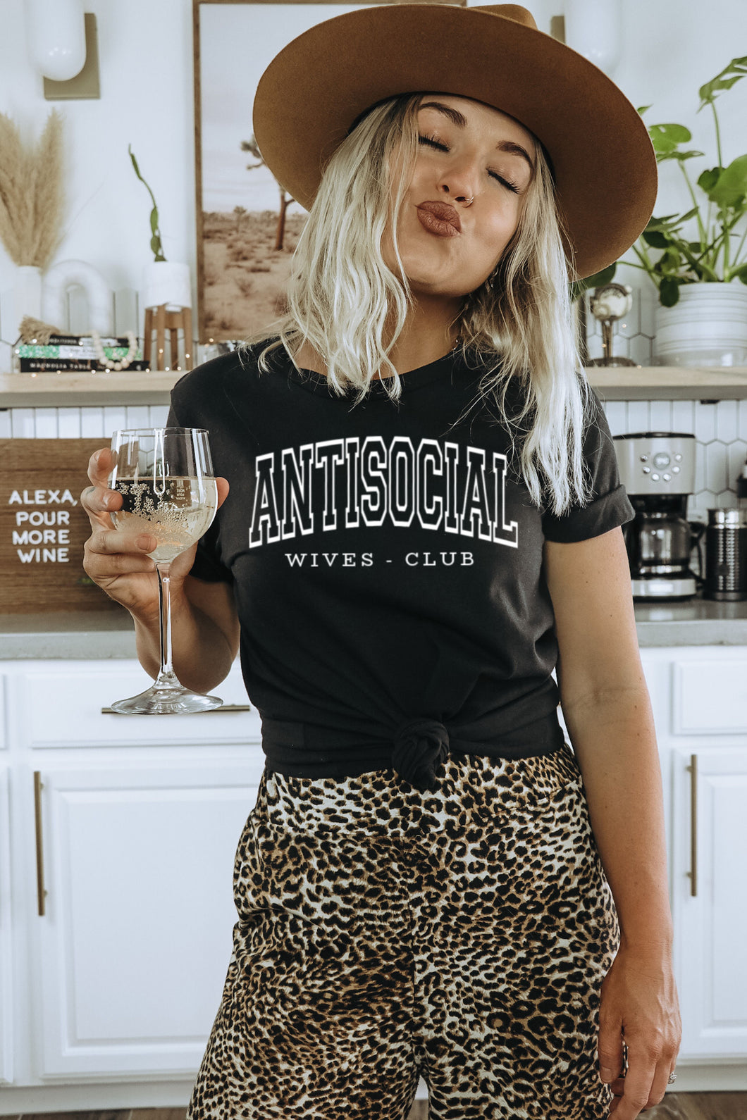 Antisocial Wives Club Tee