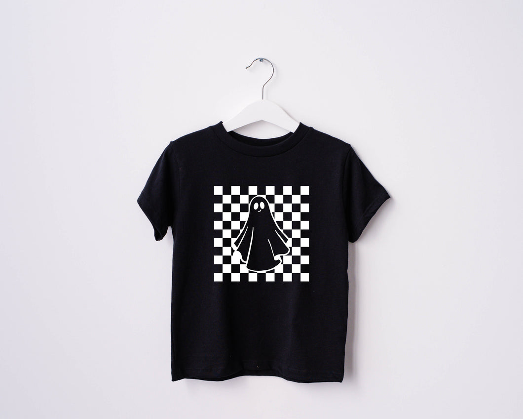 Checkered Ghost Tee