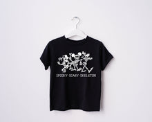 Load image into Gallery viewer, Spooky Scary Skeleton Toddler Youth Tee

