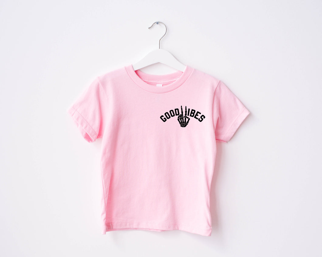 Good Vibes Toddler Youth Tee