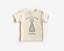 Load image into Gallery viewer, Birthday Hat Babe Boy Girl Shirt
