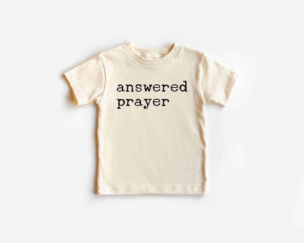 Answered Prayer Toddler Tee