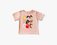 Load image into Gallery viewer, Princess Face Kid Tee
