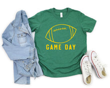 Load image into Gallery viewer, Game Day Football Toddler Youth Tee
