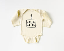 Load image into Gallery viewer, First Birthday Cake Bodysuit
