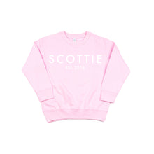 Load image into Gallery viewer, Custom Name Est. Year Toddler Crewneck
