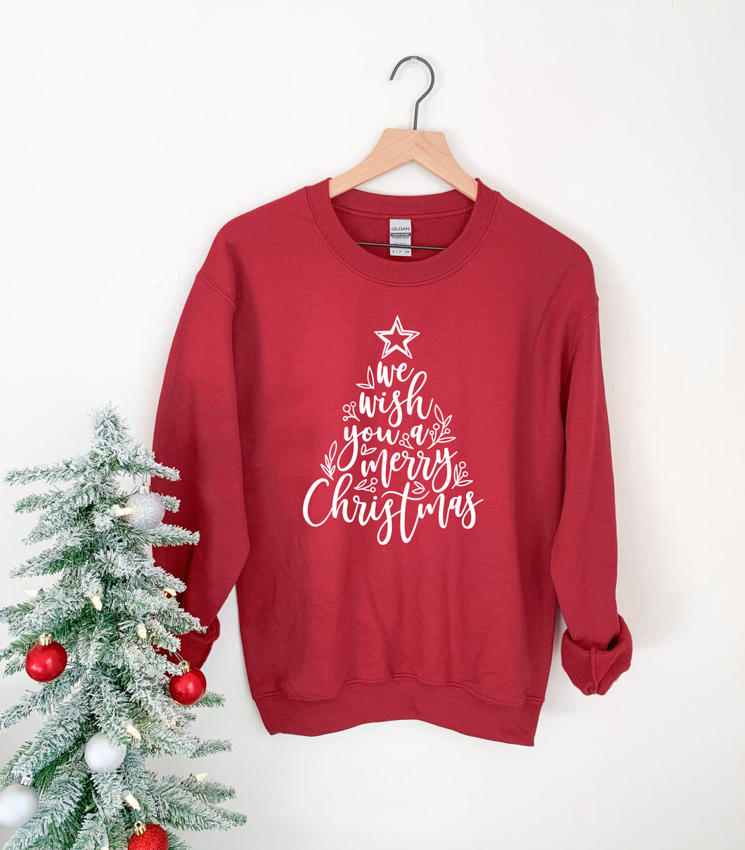 We Wish You A Merry Christmas Sweatshirt