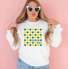 Load image into Gallery viewer, Green Bay Heart Adult Crewneck
