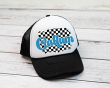 Load image into Gallery viewer, Custom Kid Name Trucker Hat
