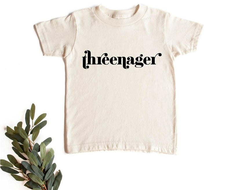 Threenager Toddler Shirt | Three Year Old Shirt